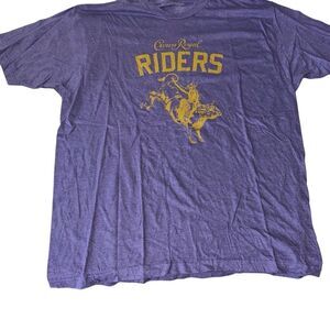 Crown royal riders men’s‎ xxl promo liquor tee shirt cowboy western theme